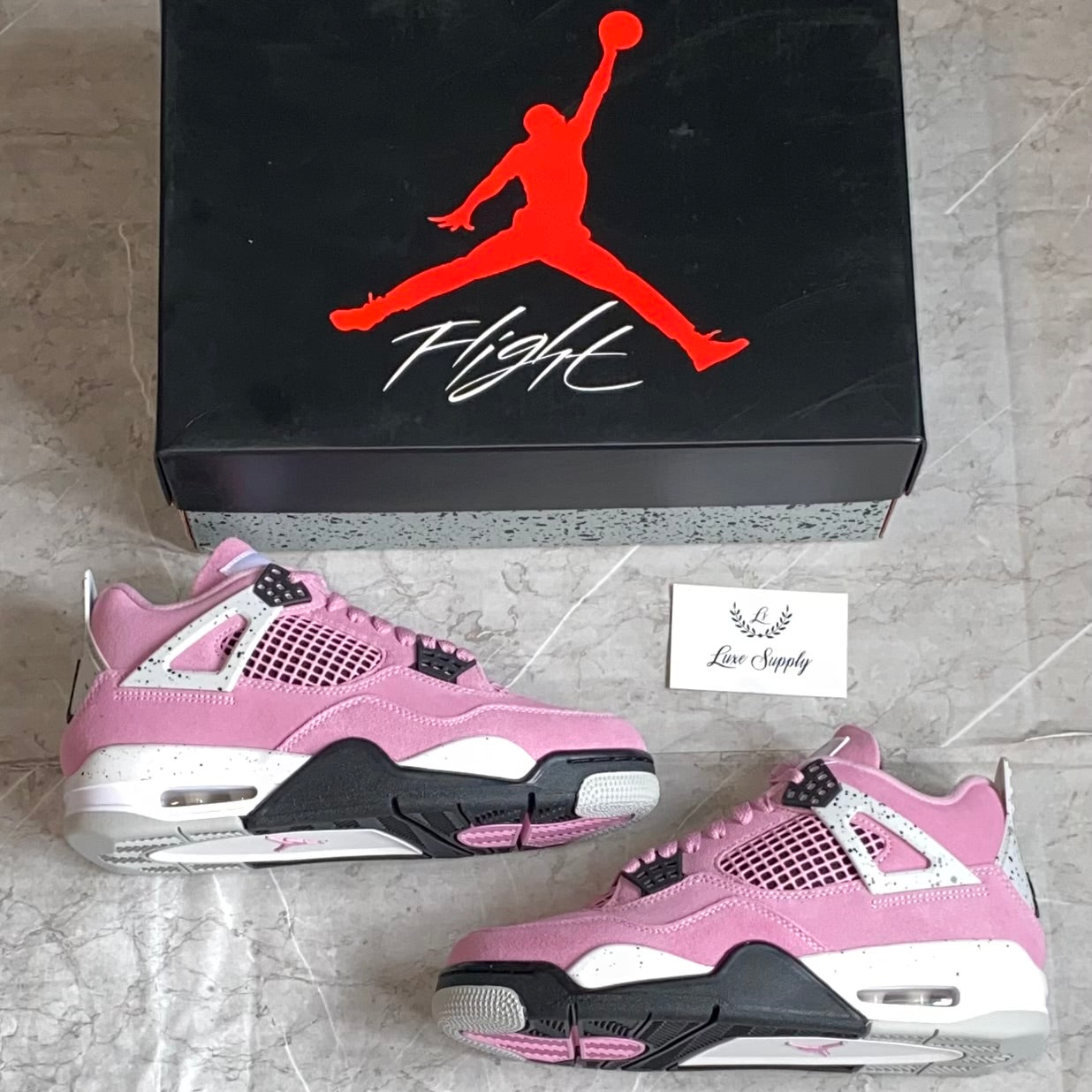 Jordan 4 Pink orchid