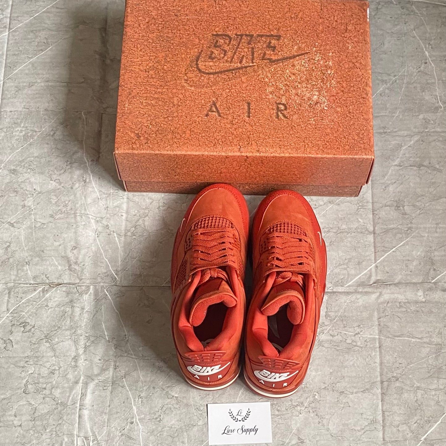 Jordan 4 bike air brick by bricks