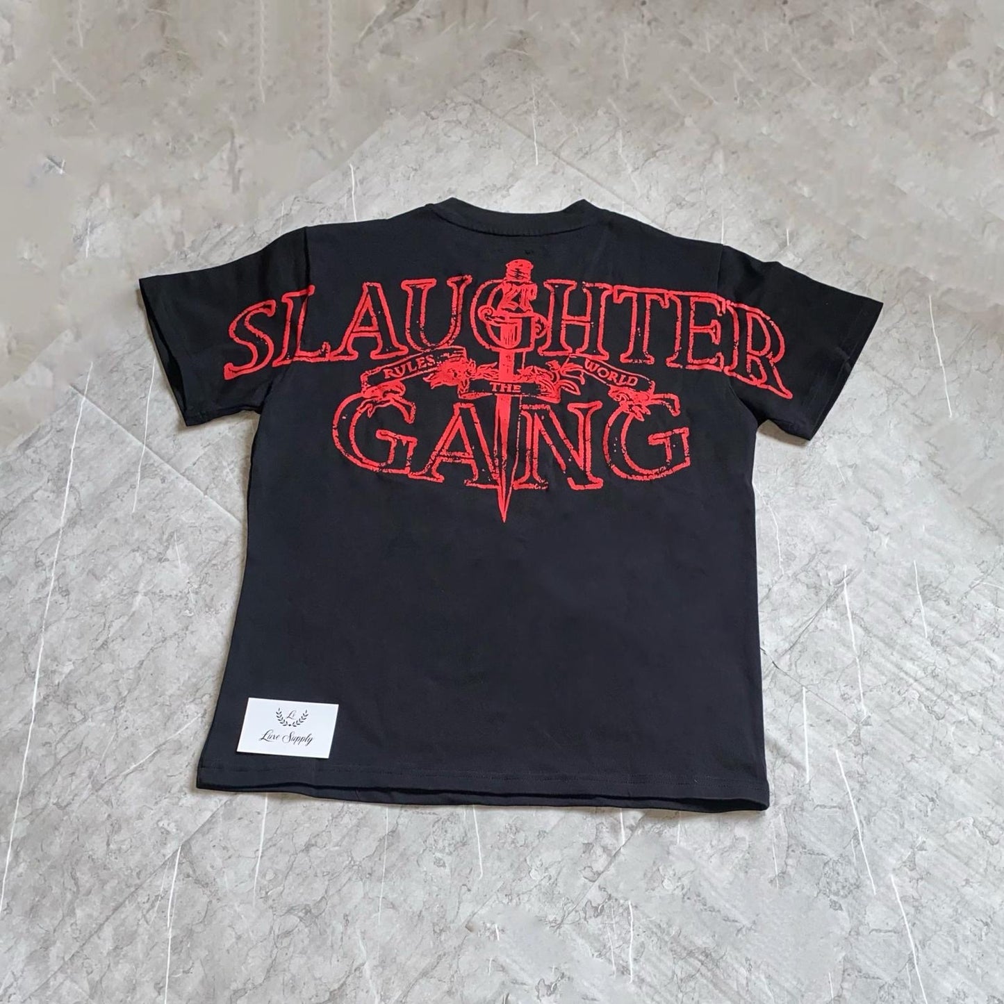 Cortiez slaughter gang Tshirt black