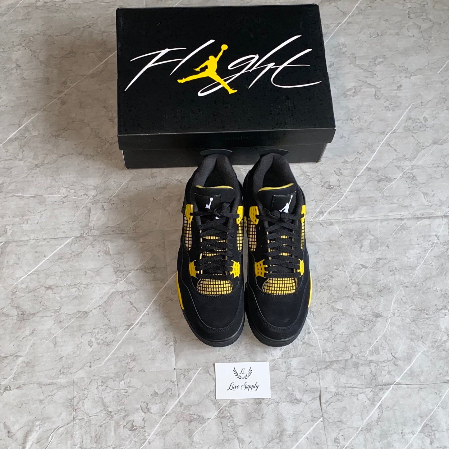 Jordan 4 Yellow Thunder