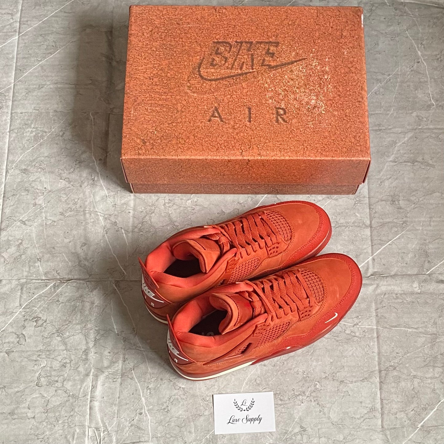 Jordan 4 bike air brick by bricks