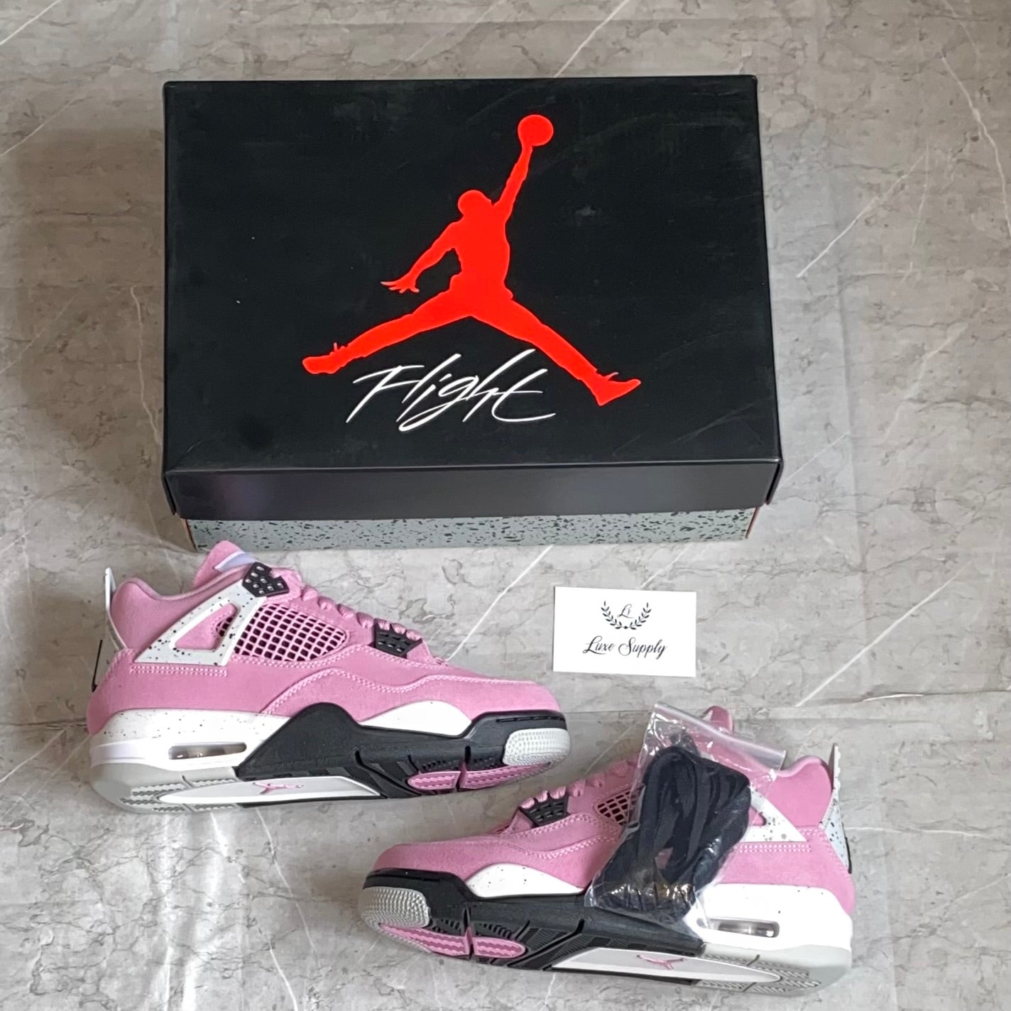 Jordan 4 Pink orchid