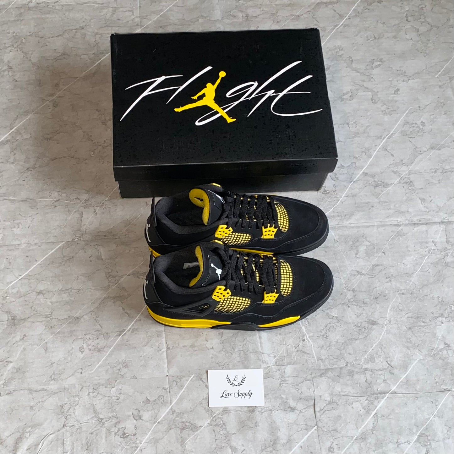 Jordan 4 Yellow Thunder