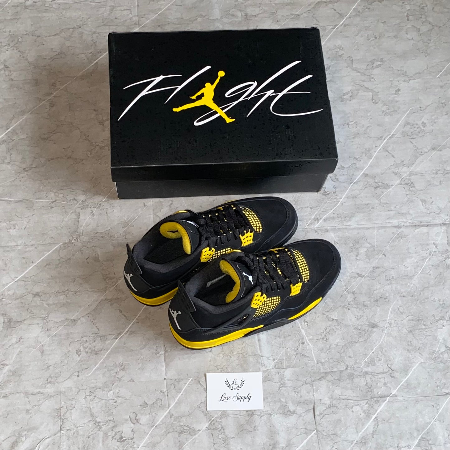 Jordan 4 Yellow Thunder